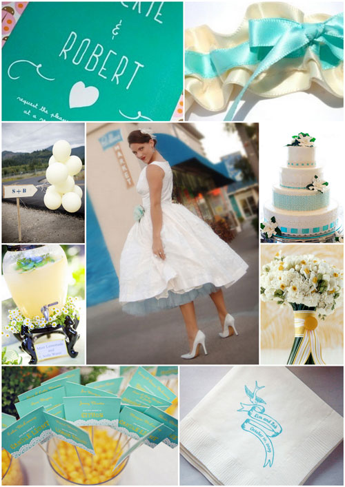  retro wedding inspiration board from elegance simplicity 39s blog in a 