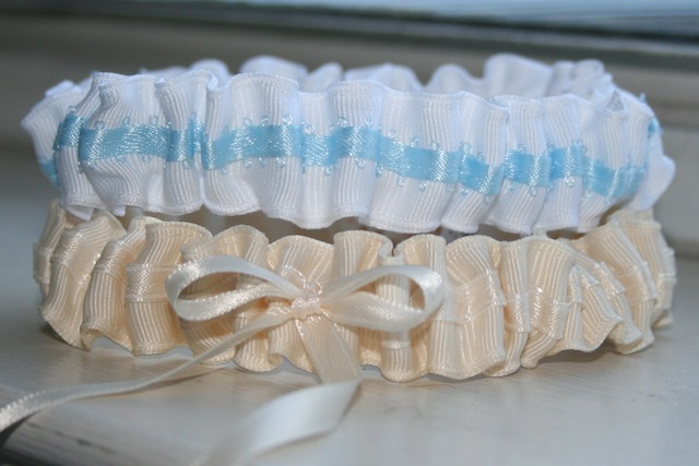 They are also specifically designed to be small so the wedding garter won't